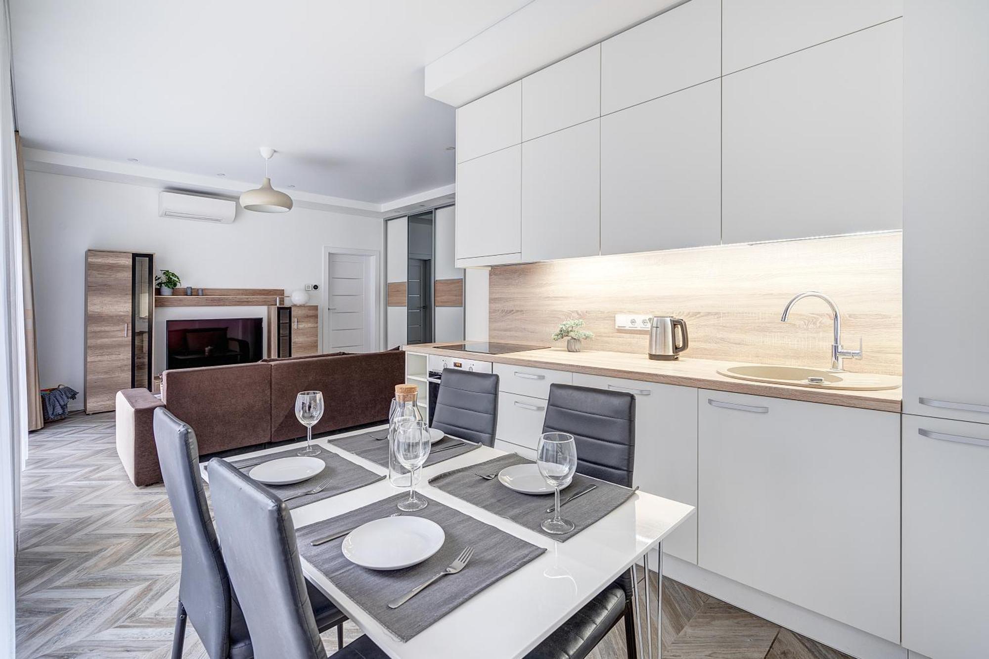 Cohost I New Basteja Life Apartments W-Garage Prkg & Self Check-In วิลนีอุส ห้อง รูปภาพ